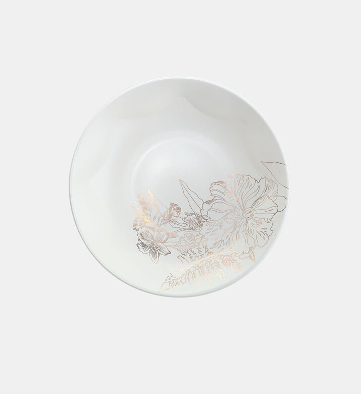 Masterpiece Floral Pasta Plate