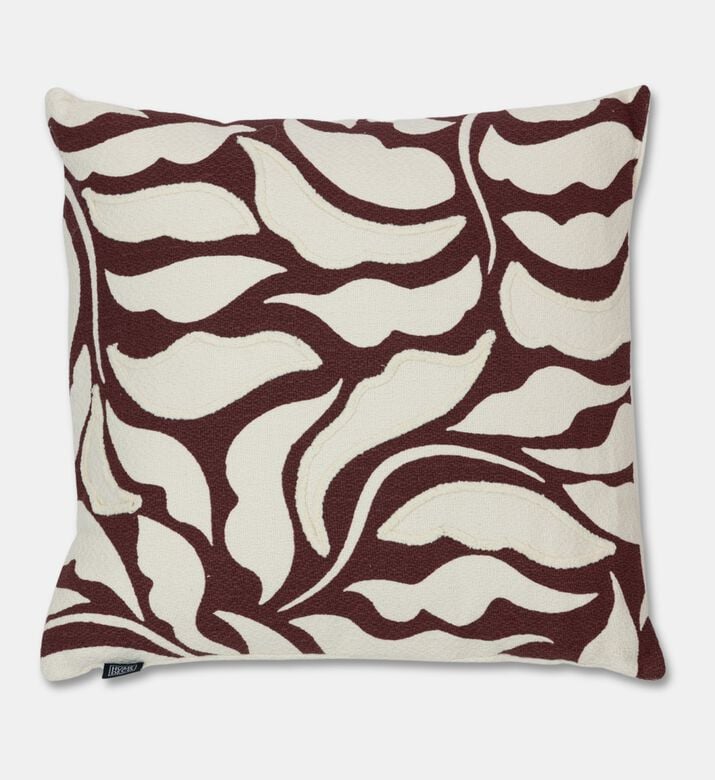 Home Deco and More Tula Printed Chenille Yarn Cushion, Packshot View