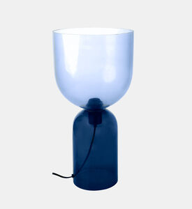 Home Deco and More Bliss 2 Pin Table Lamp, Blue, Packshot View