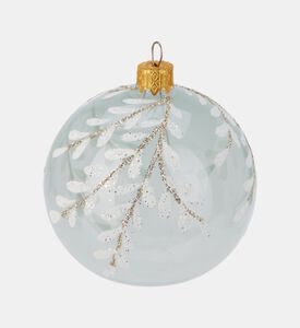 Home Deco and More Ball Xmas Glas Clr, Light-blue, Packshot View