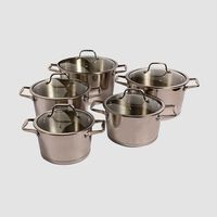 Stainless Steel Cooking 18-10 -piece Set