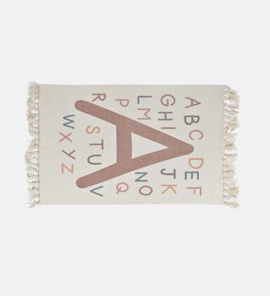 Alphabets Boho Style Tassels Rug