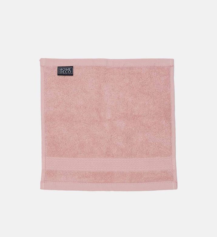 Home Deco and More Cotton Terry Towel Books, Pink, 30x30-cm, Packshot View