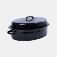 Aluminum Enamel Roaster 46 Cm