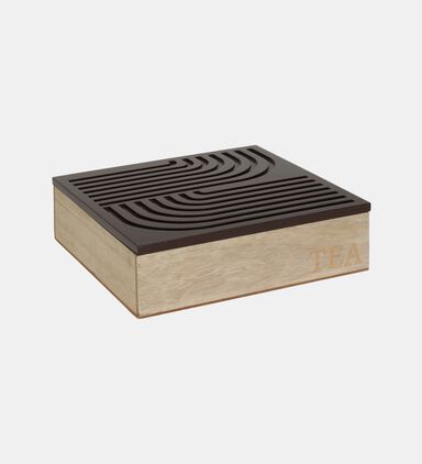 Wooden Tea Box