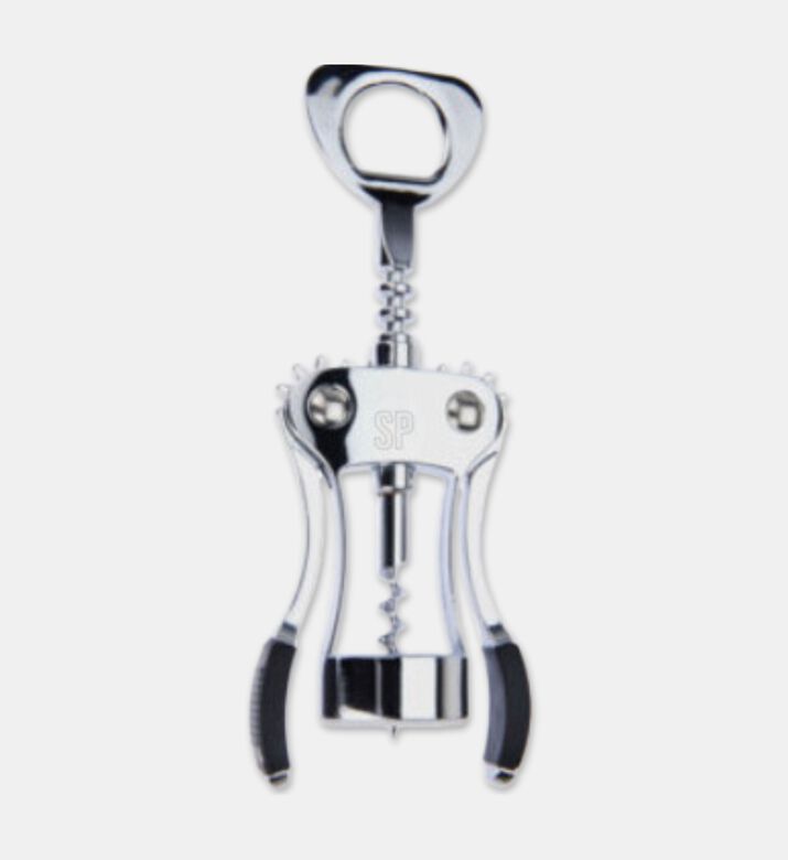 Home Deco and More Chrome Winged Corkscrew, Packshot View