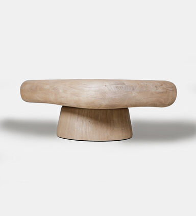 Pebble Acacia Wood Coffee Table