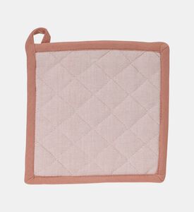 Quilted Contrasted Border Pot Holder