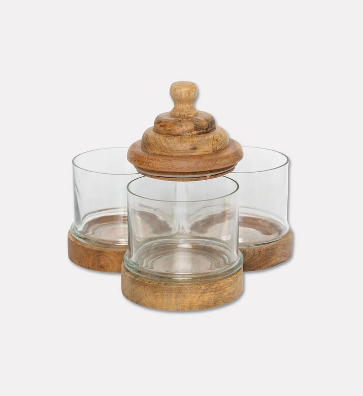 Home Deco and More Three Levels Stackable Jar, Packshot View