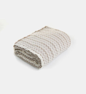 Julia Herringbone Cotton Throw