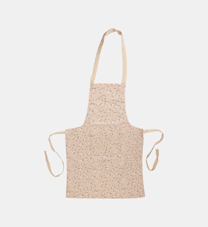 Printed Front Pocket Apron