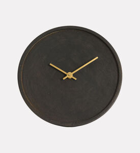 Light and Living Veti Round Desk Clock, Packshot View