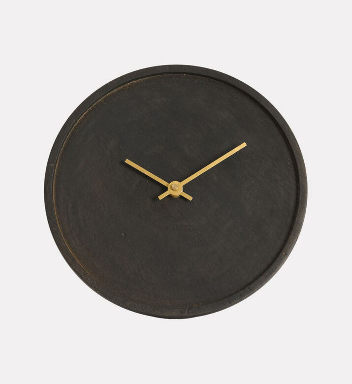 Light and Living Veti Round Desk Clock, Packshot View