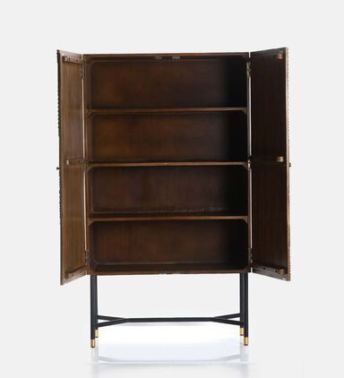 Isa Mango Wood Rectangular Cabinet