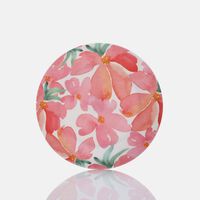 Roses-print Dinner Flat Plate