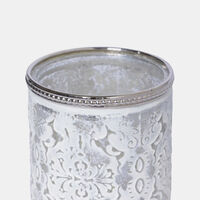 Round Engraved Candle Holder