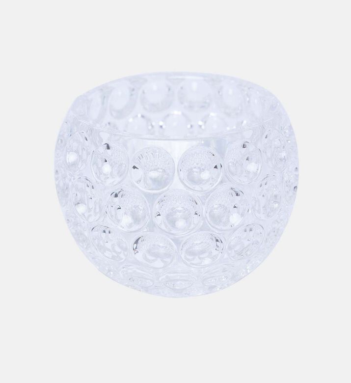 Minerva Crystal Round Vase 8x6 Cm