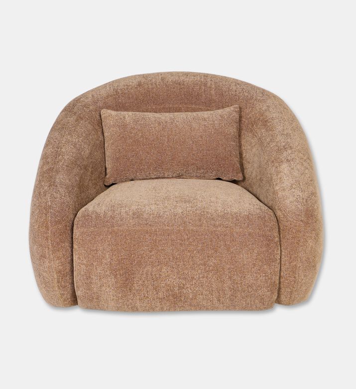 Home Deco and More Lola 1-seater Arm Chair, Mustard, Packshot View