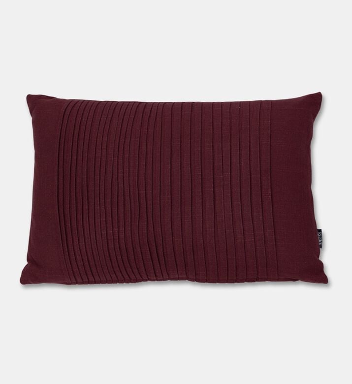 Home Deco and More Celia Pleated Design Cushion, Packshot View