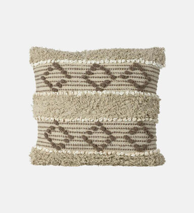 Cotton Boho Filled And Vaccumed Cushion