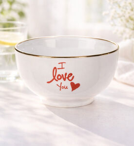 Siaki Stoneware Valentine-inspired Design Bowl, Packshot View