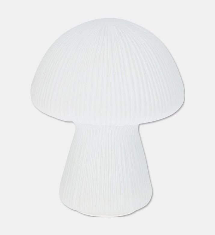 Home Deco and More Mushroom-shaped Led Light, White, 20-cm, Packshot View