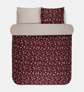 Zuri Wine Floral Bedding Set