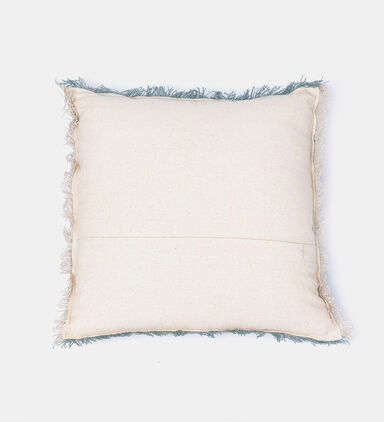 Ganesha Linen-cotton Blend Filled And Vaccumed Cushion