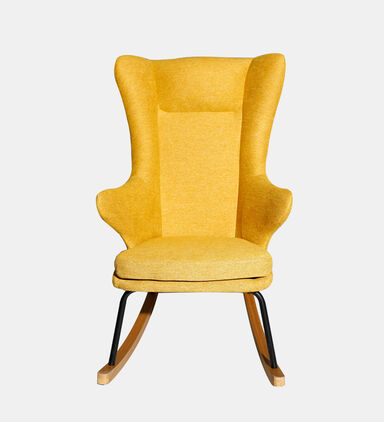Dolly Ash Wood Steel Rocking Chair