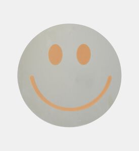 Home Deco and More Glass Square-shape Mirror, Orange, Packshot View