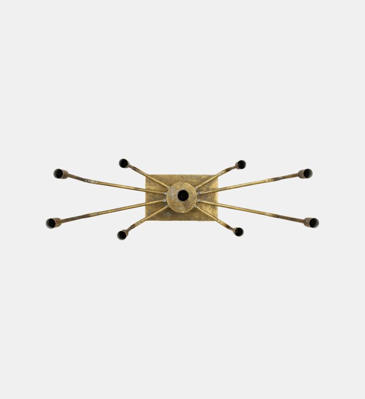 Kersten Symmetrical 9 Branches Candle Holder, Gold, Packshot View