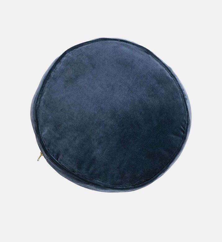 Feona Velvet Round Filled And Vaccumed Cushion