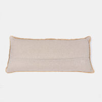 Lotus Printed Cotton Filled And Vaccumed Cushion