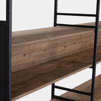 Judy Iron Pine Bookcase