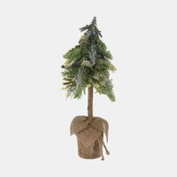 Jute Round Pot Christmas Tree