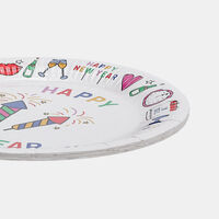 Printed Paper Plate 10-piece Set