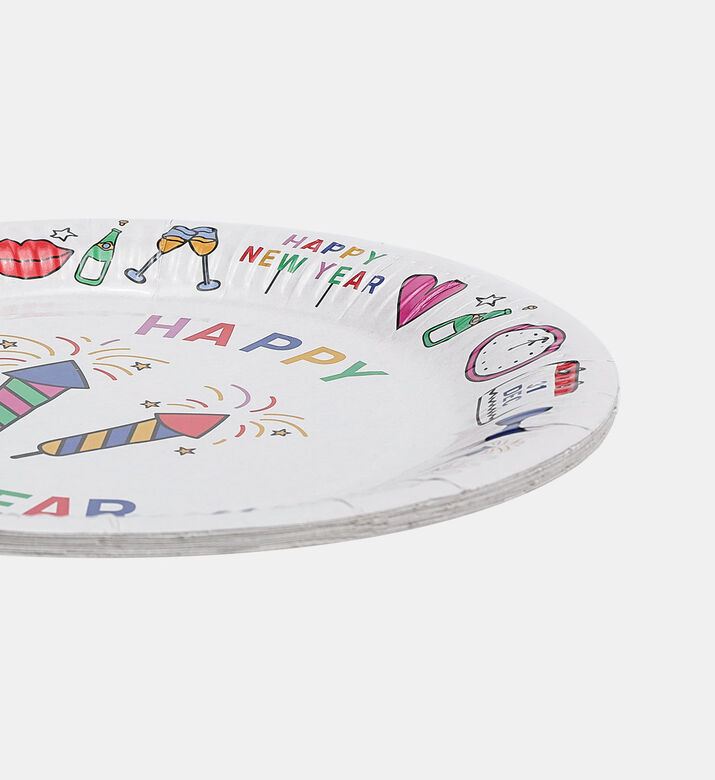Printed Paper Plate 10-piece Set