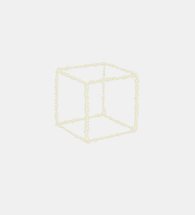 Micro Led Cube Ornament