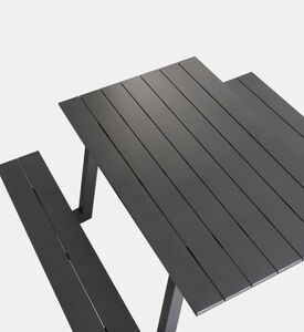 Lakeside Aluminum Bench Table