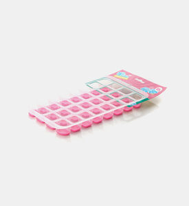 Excellent Houseware Flexible Ice Cube Maker, Pink, Packshot View