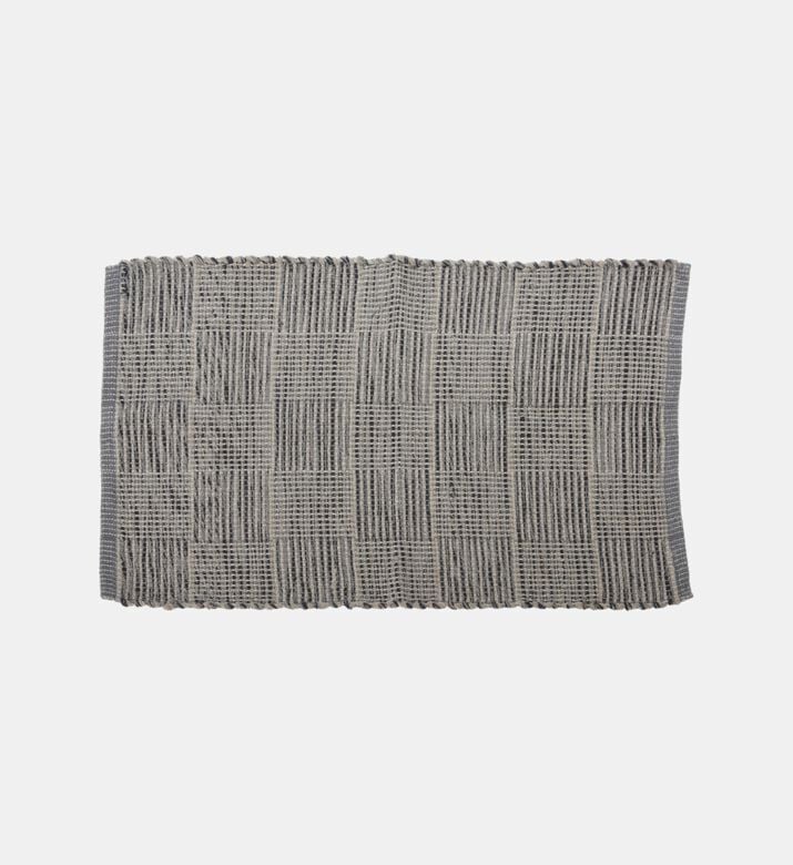 Excellent Houseware Recycled Cotton Plush Striped Rug, Packshot View