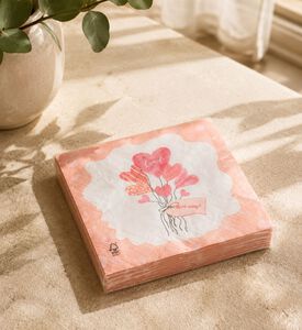 Excellent Houseware Bird Theme Napkins, Packshot View