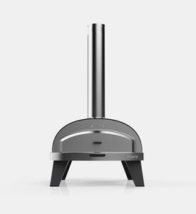 Ziipa Piana Stainless Pellet Pizza Oven, Grey, Packshot View