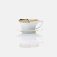 Emerald Saucer Tea Cup Set