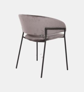 Home Deco and More Assia Dining Chair, Anthracite, Packshot View