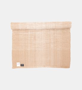 Home Deco and More Thea Cotton Kitchen Rug, Beige, 70x140-cm, Packshot View