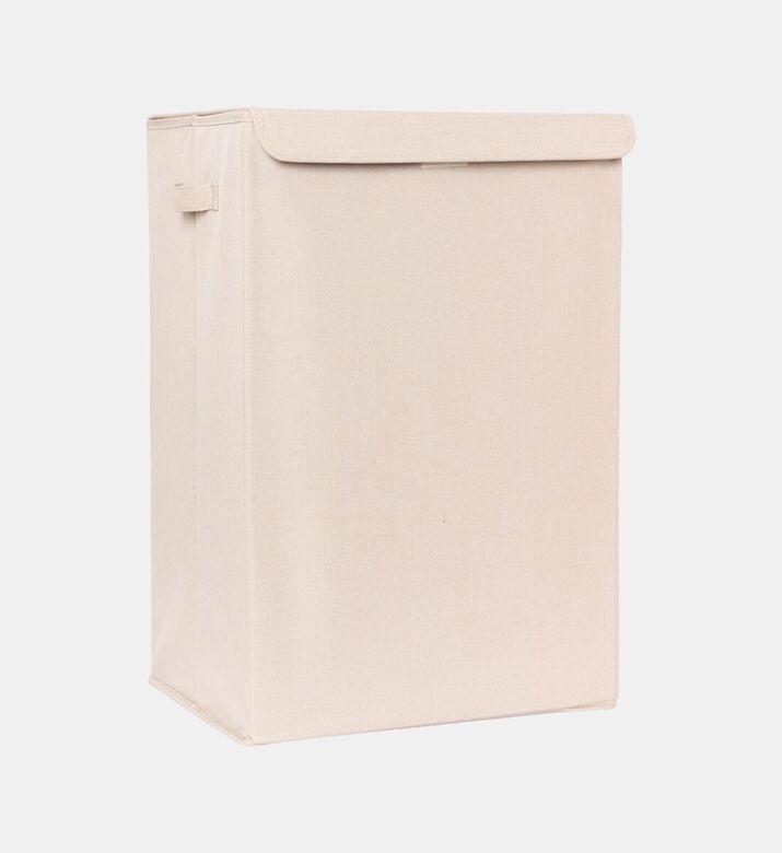 Home Deco and More Iron Fabric Laundry Basket, Packshot View