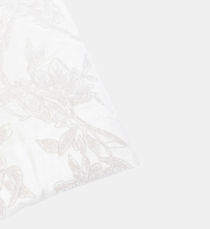 Twig Front Cotton Velvet Pillow