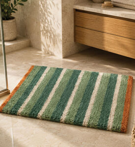 Kersten Striped Cotton Bath Mat, Packshot View
