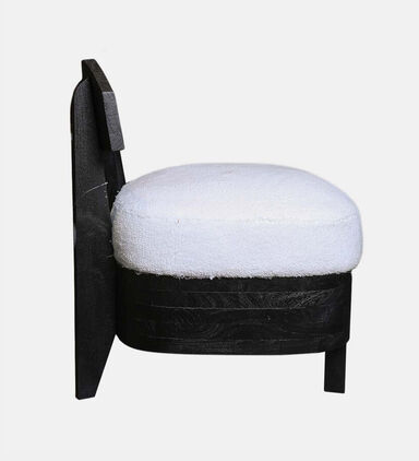 Ava Acacia Arm Chair Round Back